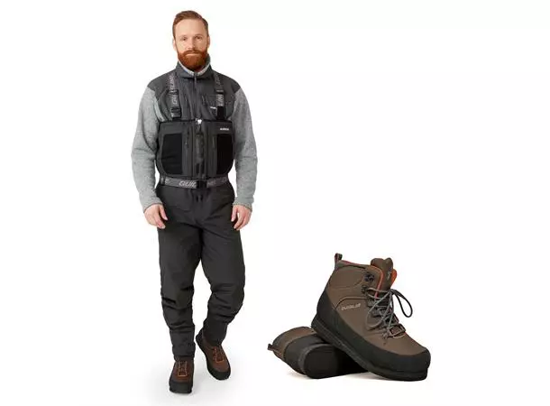 Laxa 2.0 Zip Wader ComboFeltsole 3 Laxa 2.0 Zip Wader ComboFeltsole