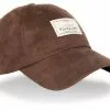 Mayfly Suede Cap – DK Brown