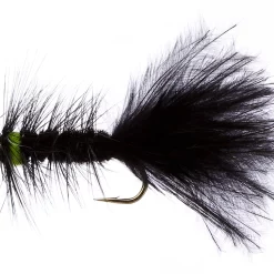 Fulling Mill Black & Green Nugget Woolly Bugger