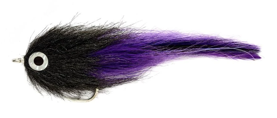 Fulling Mill Black & Purple Brushy 3 Fulling Mill Black & Purple Brushy