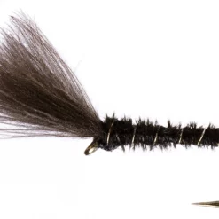 Fulling Mill CDC Black Red Butt Shuttlecock