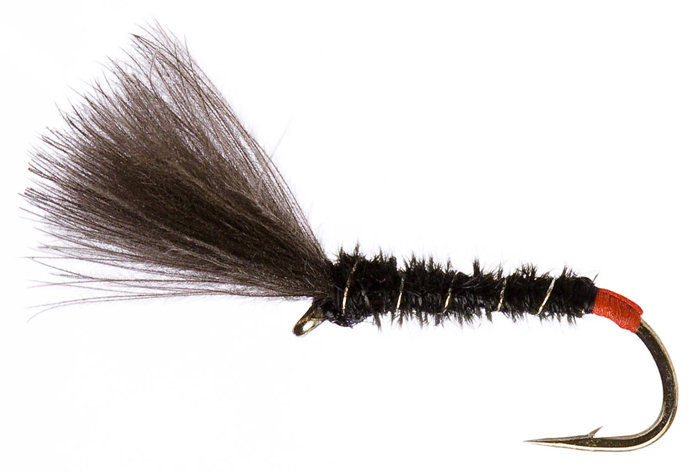 Fulling Mill CDC Black Red Butt Shuttlecock 3 Fulling Mill CDC Black Red Butt Shuttlecock