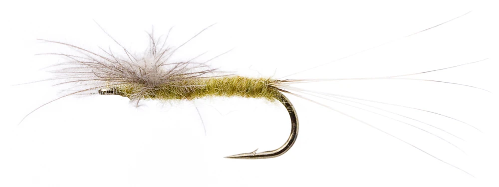 Fulling Mill CDC Olive Spinner 3 Fulling Mill CDC Olive Spinner