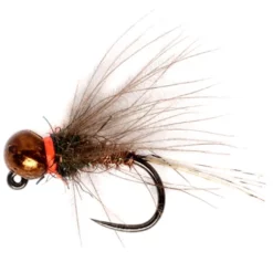 Fulling Mill CDC Pheasant Tail Jig Copper B/L