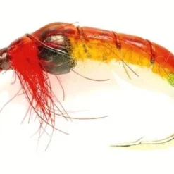 Fulling Mill Czech Mate Amber & Orange Tungsten Bead