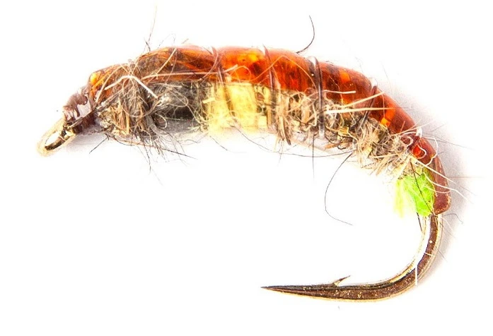 Fulling Mill Czech Mate Hare's Ear & Amber Tungsten Bead 3 Fulling Mill Czech Mate Hare's Ear & Amber Tungsten Bead