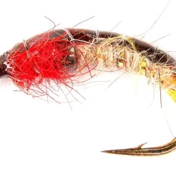 Fulling Mill Czech Mate Hare's Ear & Red Tungsten Bead