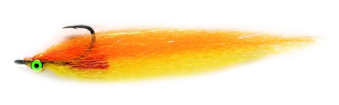 Fulling Mill Dougie's Clouser Orange & Yellow 3 Fulling Mill Dougie's Clouser Orange & Yellow