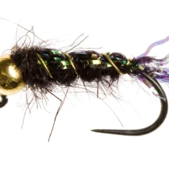 Czech Nymph Flashback Tungsten Jig Black