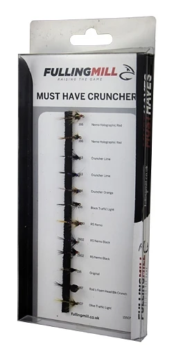 Must Have Crunchers Fulling Mill - Fly Selection 3 Must Have Crunchers Fulling Mill - Fly Selection
