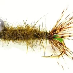 Fulling Mill HVK Leadhead Caddis Olive