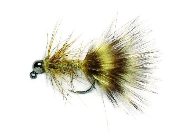 Fulling Mill Jig Bugger Olive TN 3 Fulling Mill Jig Bugger Olive TN