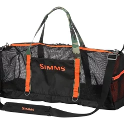 Mesh Bag Simms Challenger Duffel 60L Black
