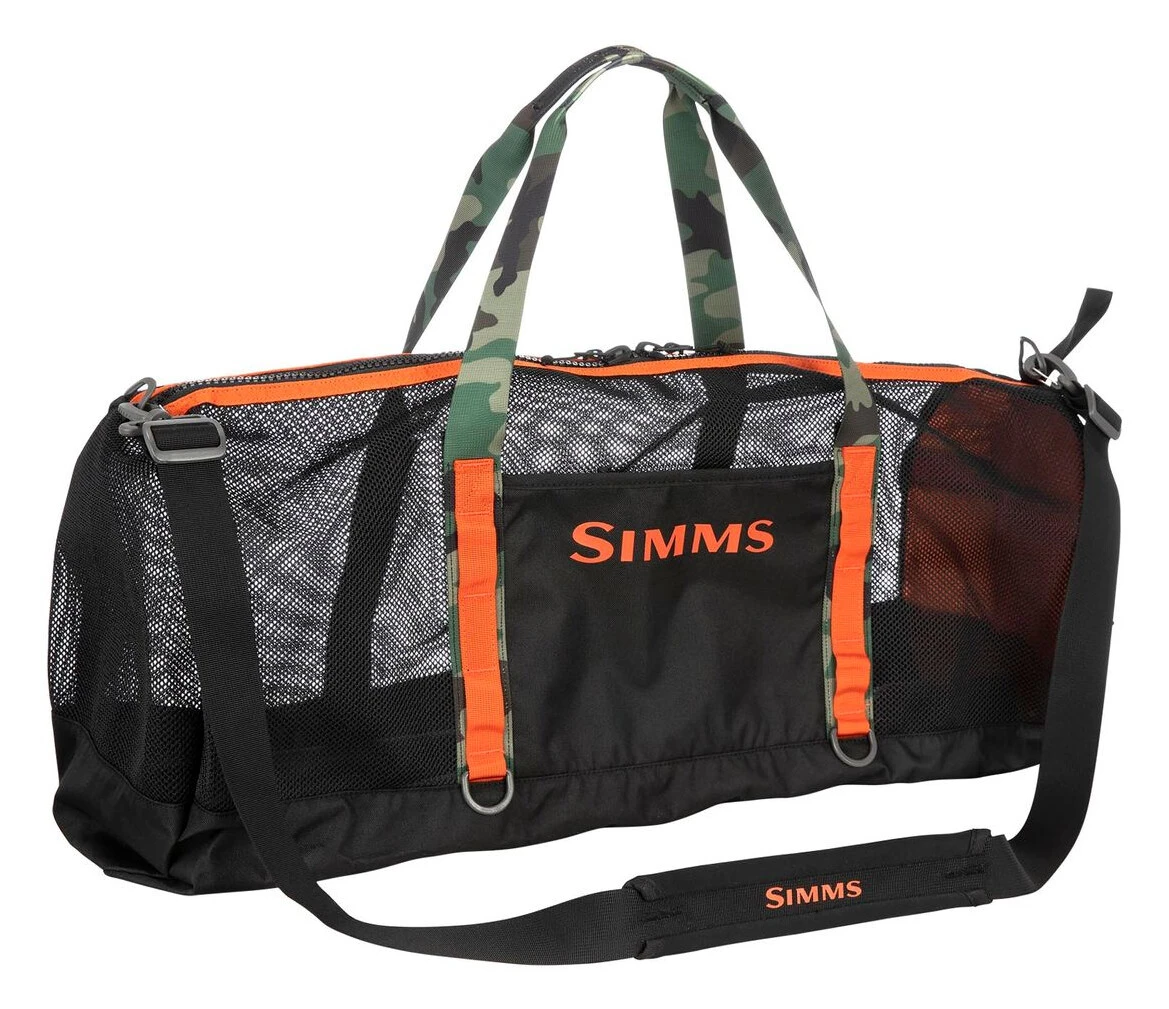 Mesh Bag Simms Challenger Duffel 60L Black 5 Mesh Bag Simms Challenger Duffel 60L Black - Image 3