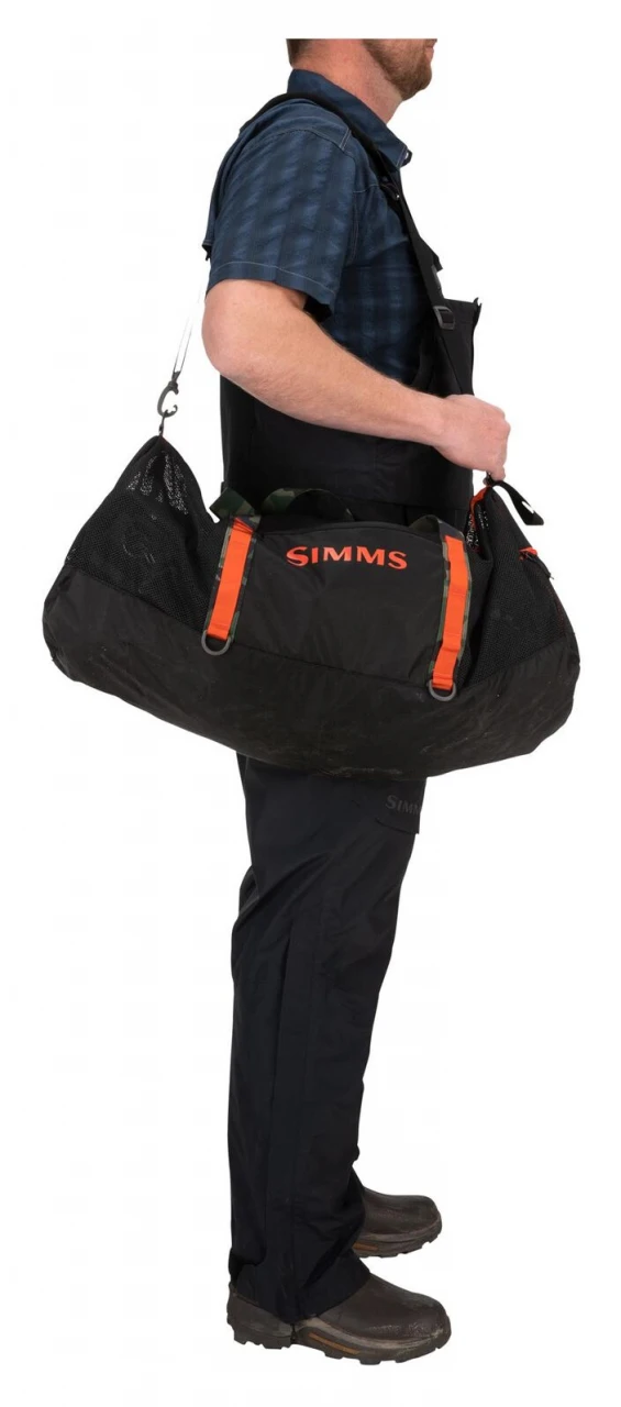 Mesh Bag Simms Challenger Duffel 60L Black 7 Mesh Bag Simms Challenger Duffel 60L Black - Image 5