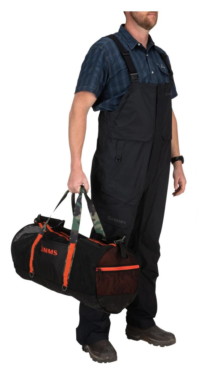 Mesh Bag Simms Challenger Duffel 60L Black 9 Mesh Bag Simms Challenger Duffel 60L Black - Image 7