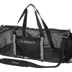 Mesh Bag Simms Challenger Duffel 60L Hex Flo Camo Carbon