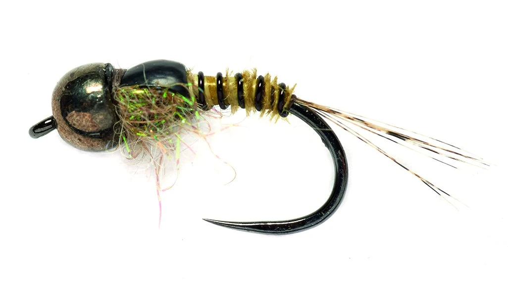 Fulling Mill Olive Quill Nymph Black 3 Fulling Mill Olive Quill Nymph Black