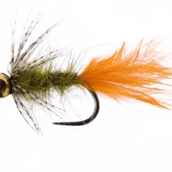 Czech Nymph Orange Tag Tungsten Jig