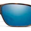 Polarised Glasses Smith Optics Castaway Tortoise & Polar Blue Mirror -Flies Sales Store polarised glasses smith optics castaway tortoise polar blue mirror