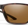 Polarised Glasses Smith Optics Matte Tortoise Polar Brown