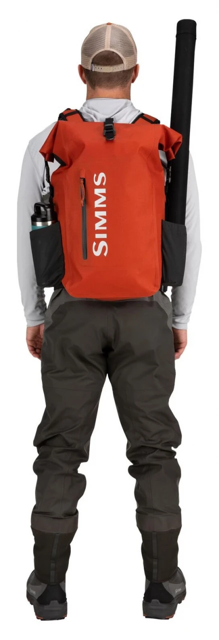 Rolltop Backpack Simms Dry Creek 30L Orange 4 Rolltop Backpack Simms Dry Creek 30L Orange - Image 2