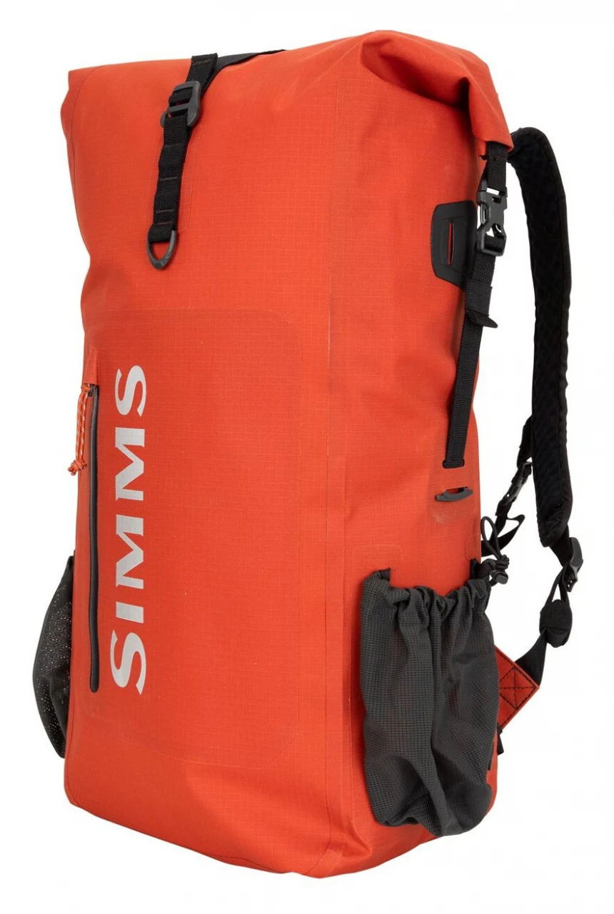 Rolltop Backpack Simms Dry Creek 30L Orange 3 Rolltop Backpack Simms Dry Creek 30L Orange