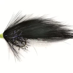 Fulling Mill SR Hot Head Straggle Zonker Black