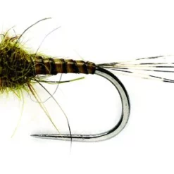 Fulling Mill SR Skinny Quill Olive Nymph