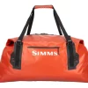Travel Bag Simms Dry Creek Duffel L 200L Orange 1 Travel Bag Simms Dry Creek Duffel L 200L Orange -Flies Sales Store travel bag simms dry creek duffel l 200l orange