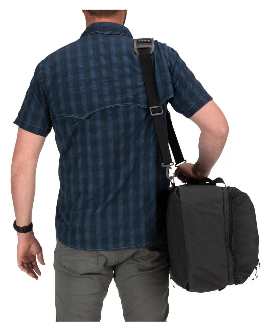 Travel Bag Simms GTS Tri Carry Duffel Carbon 8 Travel Bag Simms GTS Tri Carry Duffel Carbon - Image 6