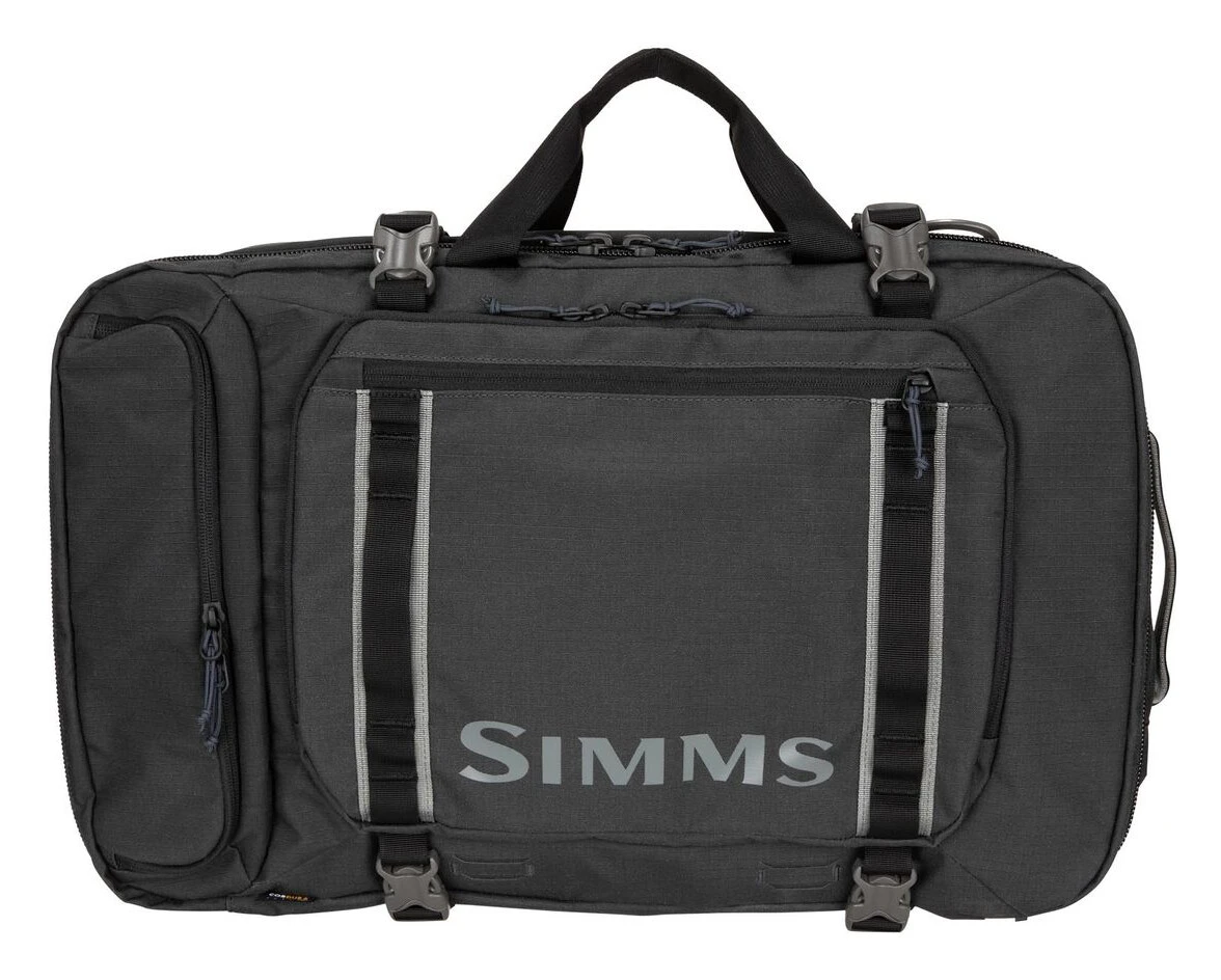 Travel Bag Simms GTS Tri Carry Duffel Carbon 3 Travel Bag Simms GTS Tri Carry Duffel Carbon